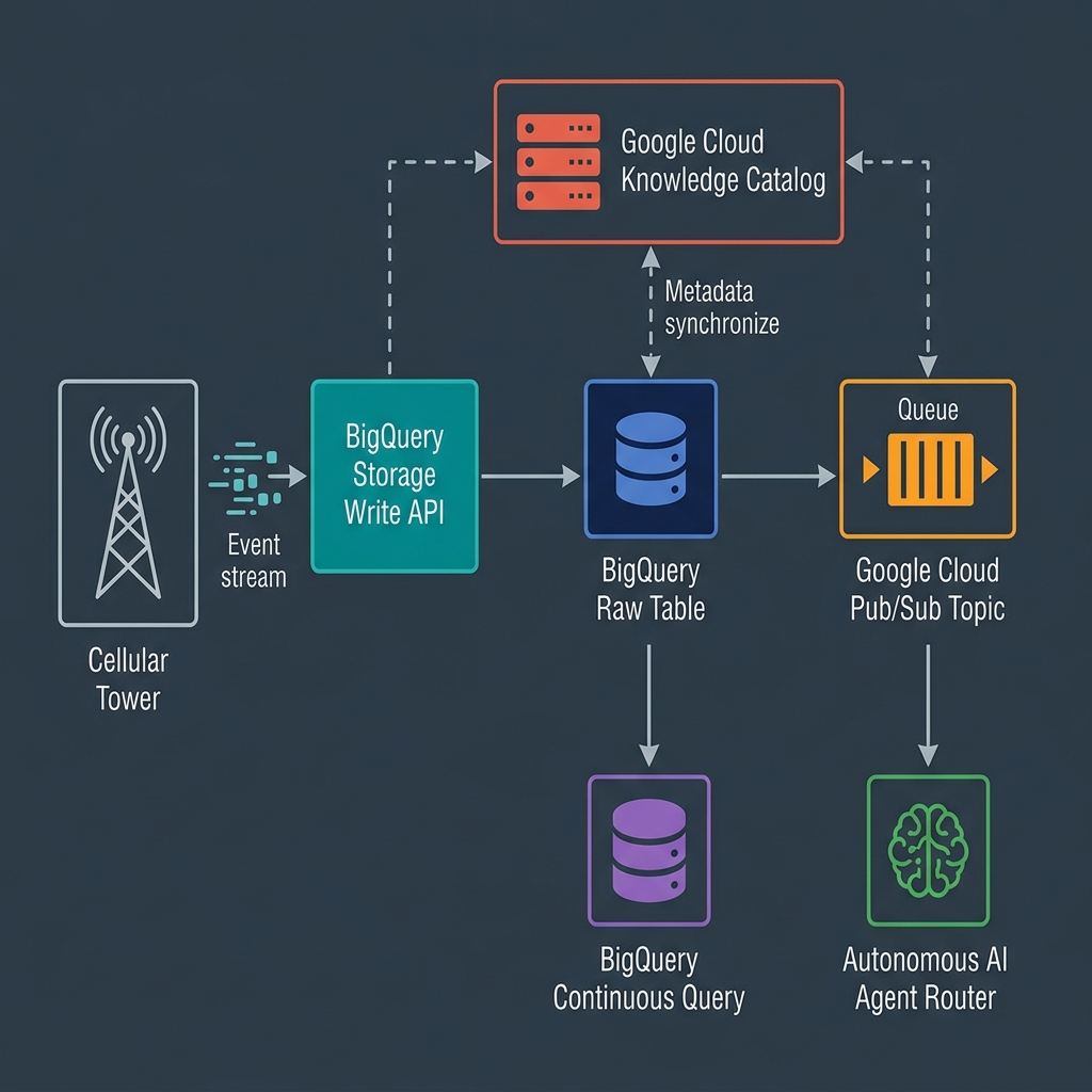 The Autonomous Data Mesh (Continuous Queries)
